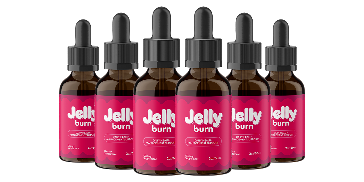 JellyBurn 6 Bottle Best Value Pack